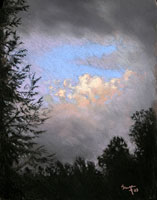 Morning on the Steps